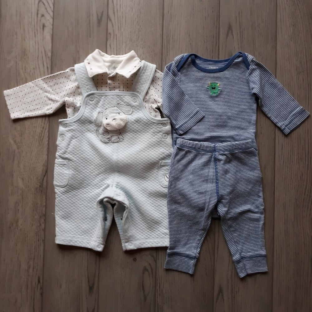 2, Little Me and Carter's outfits